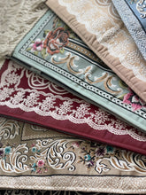 Load image into Gallery viewer, Luxury Silk Padded Prayer Mats with Embroidery
