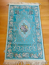 Load image into Gallery viewer, Luxury Silk Padded Prayer Mats with Embroidery
